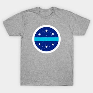 Retro Anaheim California City Flag // Vintage Anaheim Grunge Emblem T-Shirt